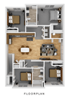 4 Bedroom Apartment